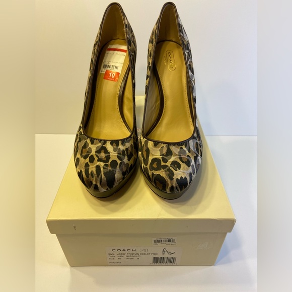 Coach Shoes - Coach Tristian Heels, 10, Never Worn,  Gorgeous Shoes